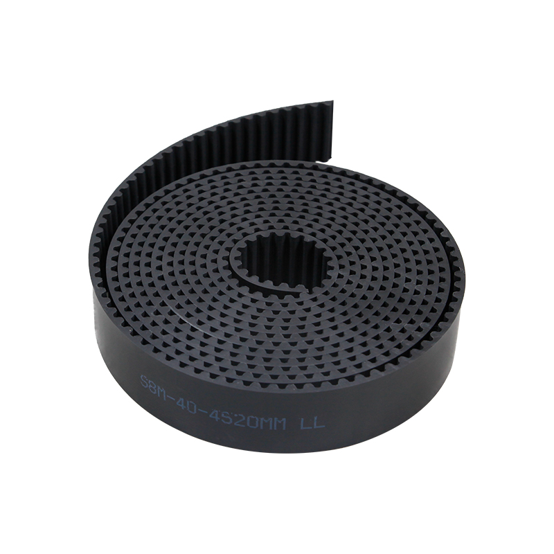 Black PU Opening Timing Belt